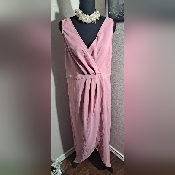 Surplice Neck Tulip Hem Dress💖 - Picture 5 of 8